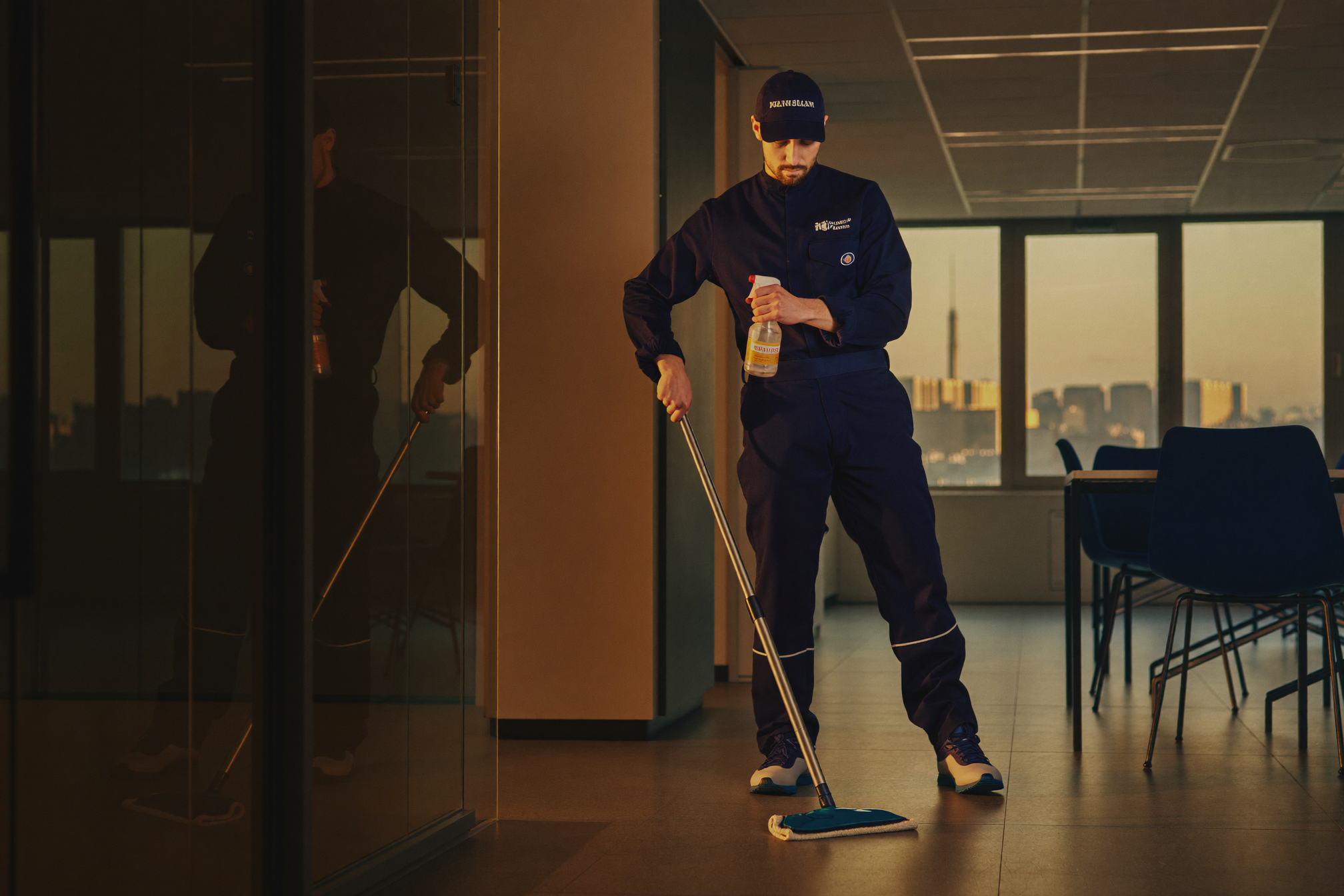 Schoonmaak — personeel en vaklui